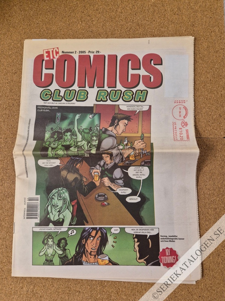 Framsida på ETC Comics #2 (2005)