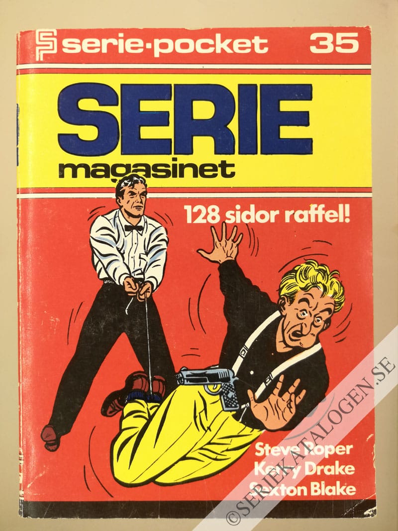 Framsida på Seriepocket Seriemagasinet (1975)