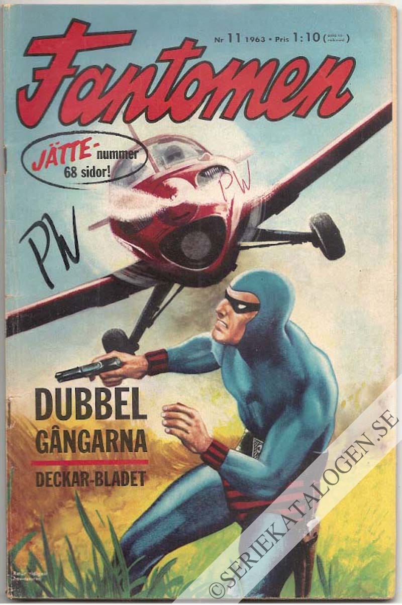 Framsida på Fantomen #11 (1963)