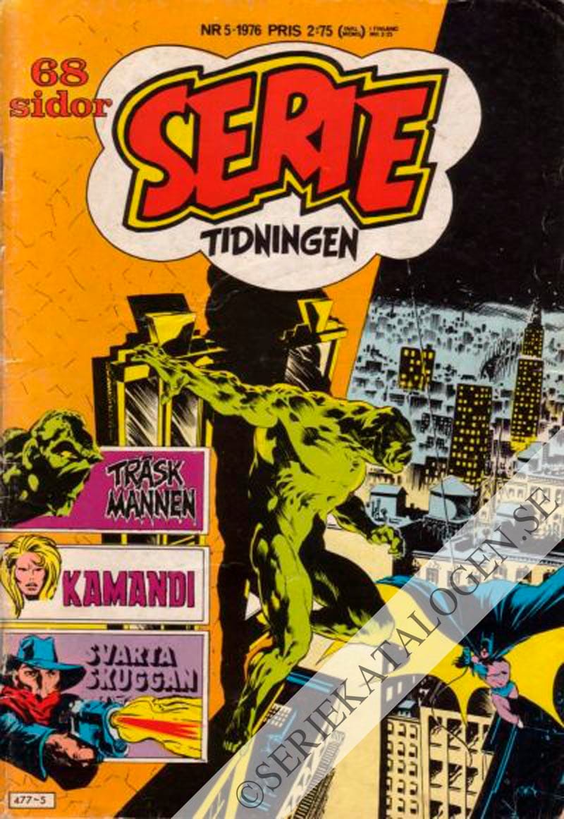 Framsida på Serietidningen #5 (1976)