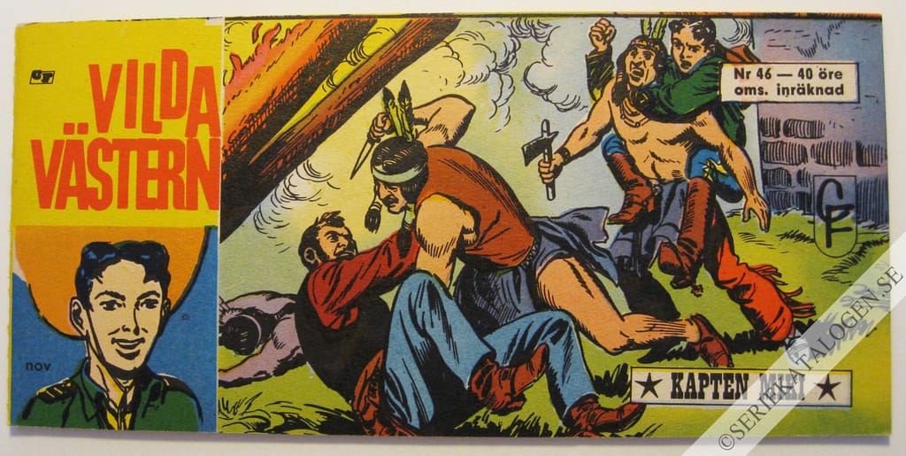 Framsida på Vilda Västern #46 (1964)