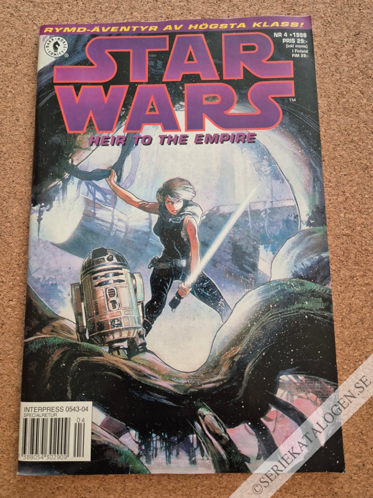 Framsida på Heir to the Empire (1998)