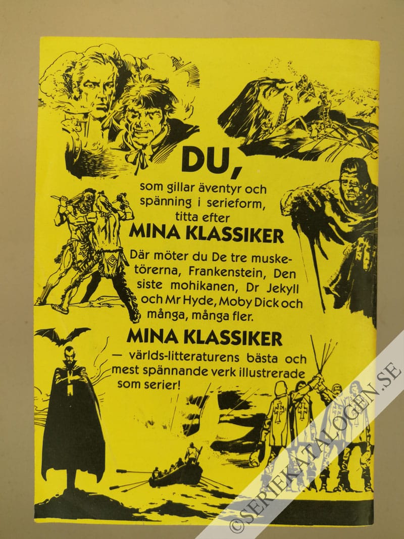 Baksida på Mord utan ledtrådar (1979)