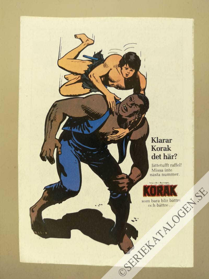 Baksida på Anfall! (1985)
