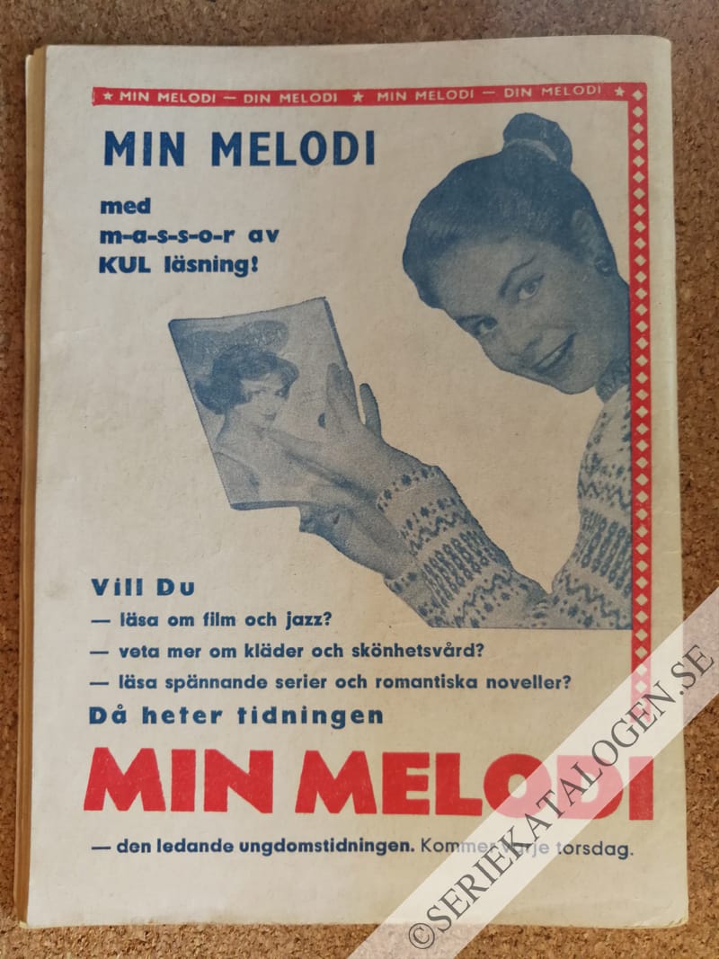 Baksida på Italiensk romans (1958)