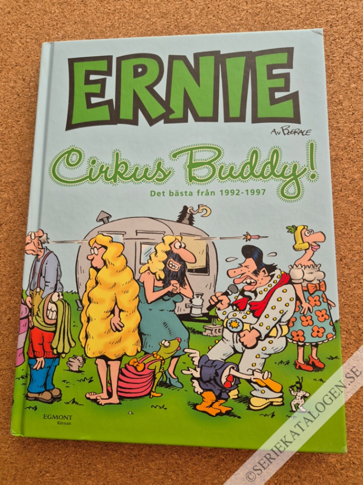Framsida utan skyddsomslag på Cirkus Buddy! - Det bästa från 1992-1997 (2009)