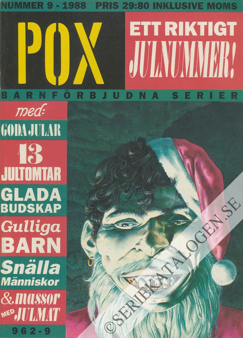 Framsida på Pox #9 (1988)