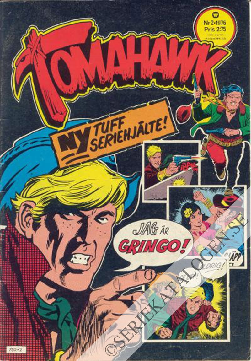 Framsida på Tomahawk #2 (1976)