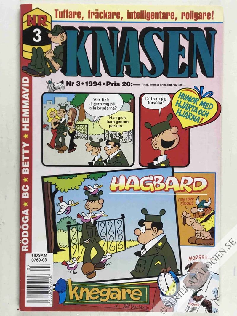 Framsida på Knasen #3 (1994)