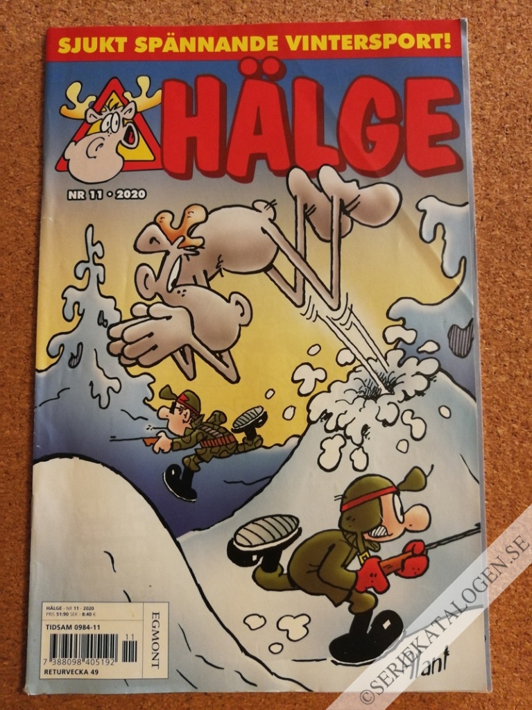Framsida på Hälge #11 (2020)