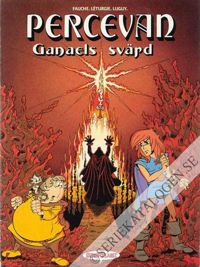 Framsida på Percevan Ganaels svärd (1988)