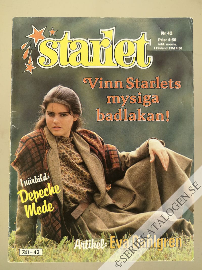 Framsida på Starlet #42 (1982)