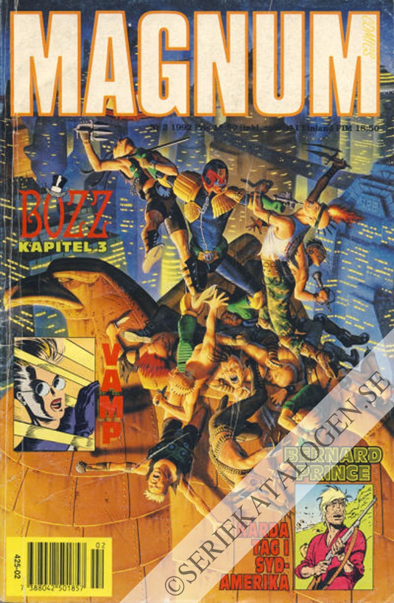 Framsida på Magnum comics #2 (1992)