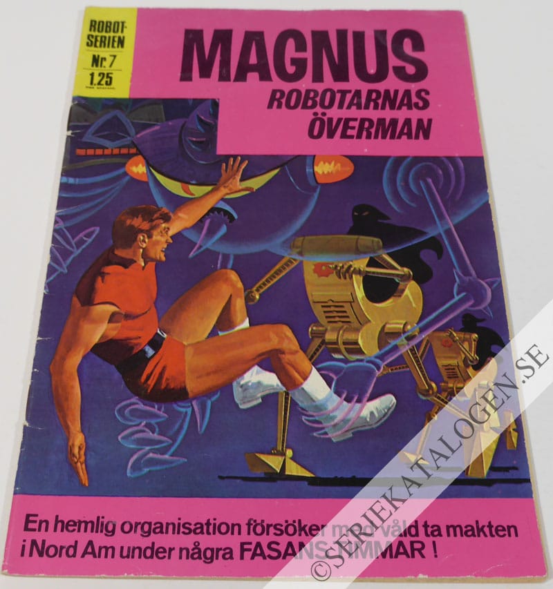 Framsida på Robotserien #7 (1968)