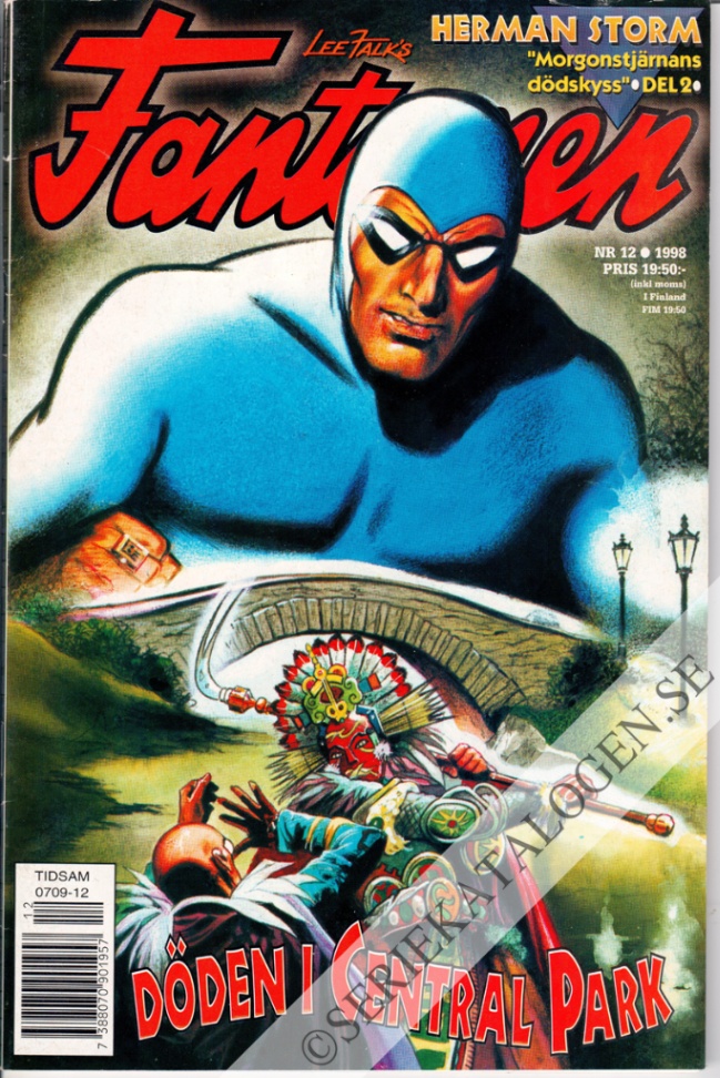 Framsida på Fantomen #12 (1998)