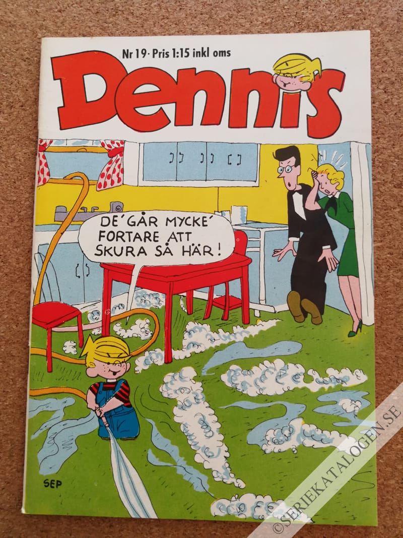 Framsida på Dennis #19 (1968)