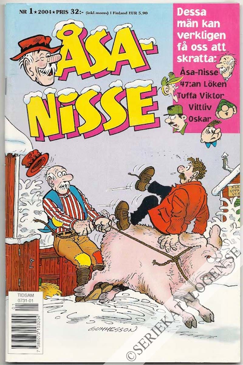 Framsida på Åsa-Nisse #1 (2004)