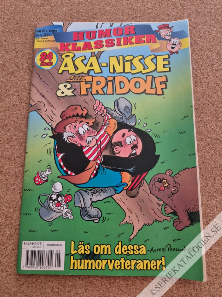 Framsida på Humorklassiker #5 (2009)