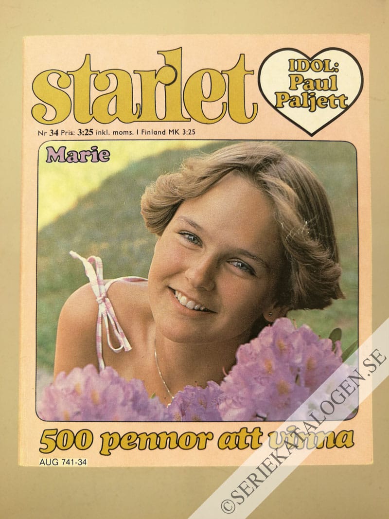 Framsida på Starlet #34 (1978)
