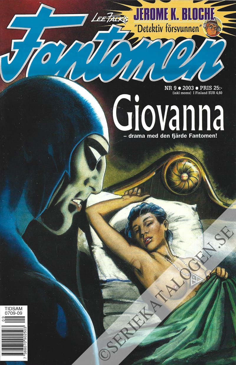 Framsida på Fantomen #9 (2003)