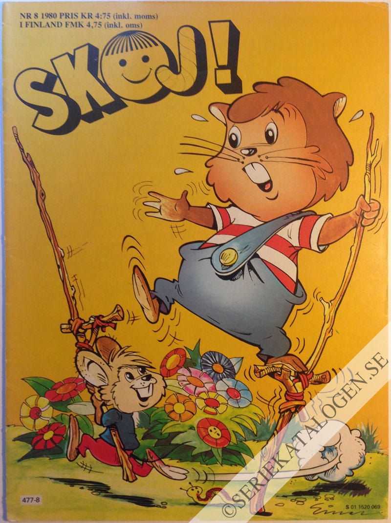 Framsida på Skoj #8 (1980)