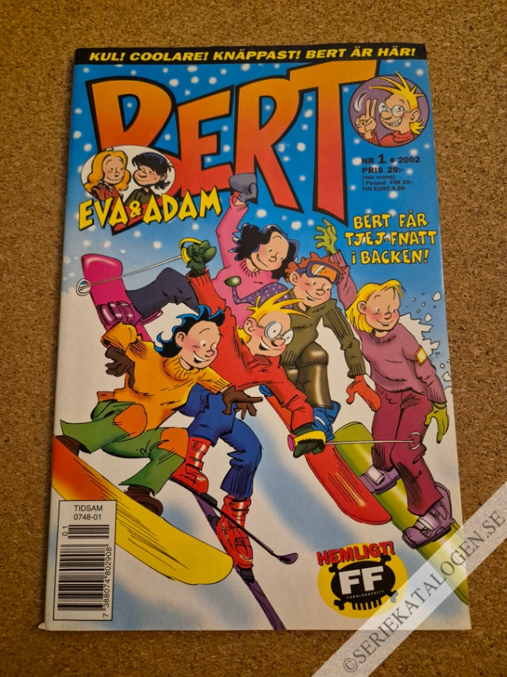 Framsida på Bert #1 (2002)