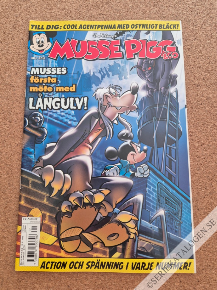 Framsida på Musse Pigg & C:o #1 (2016)