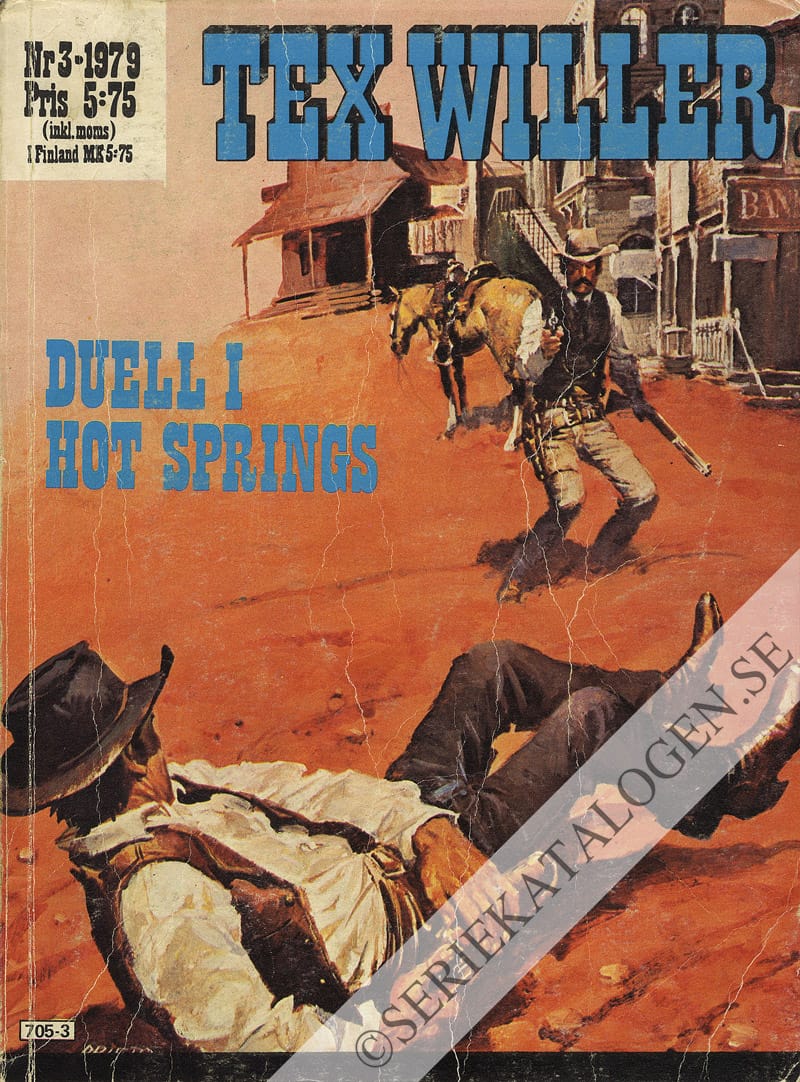 Framsida på Tex Willer #3 (1979)