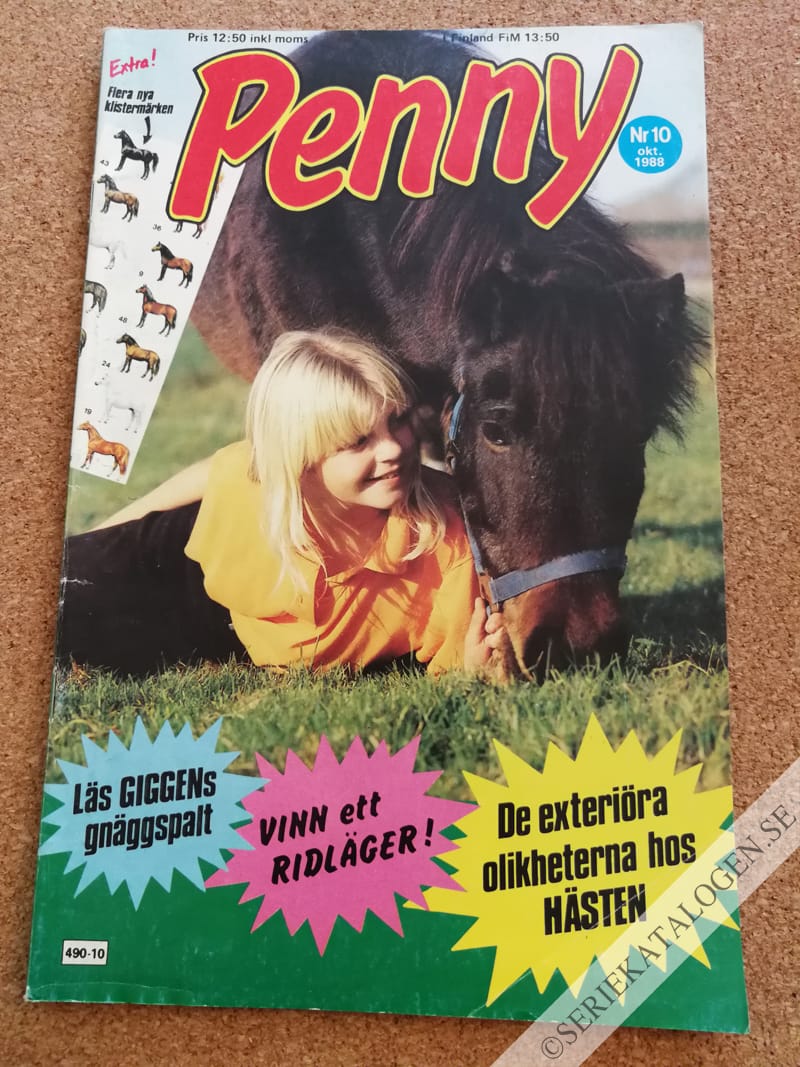 Framsida på Penny #10 (1988)