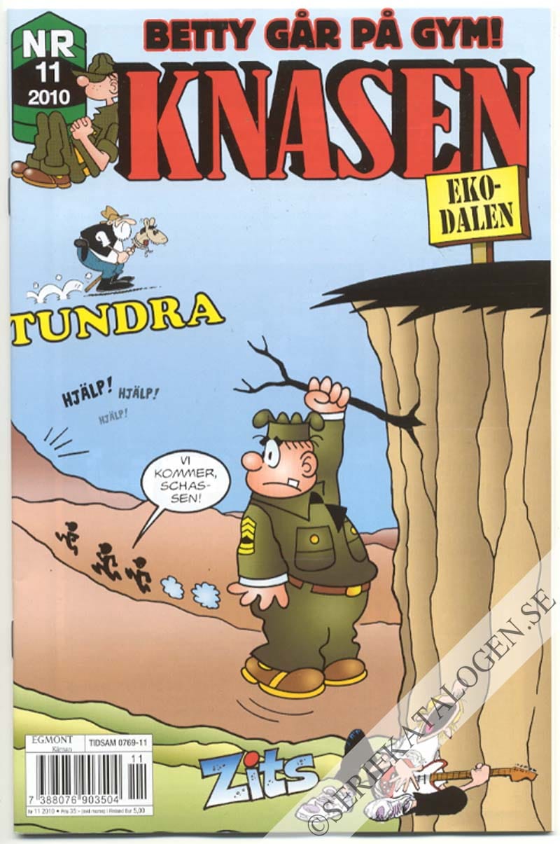 Framsida på Knasen #11 (2010)