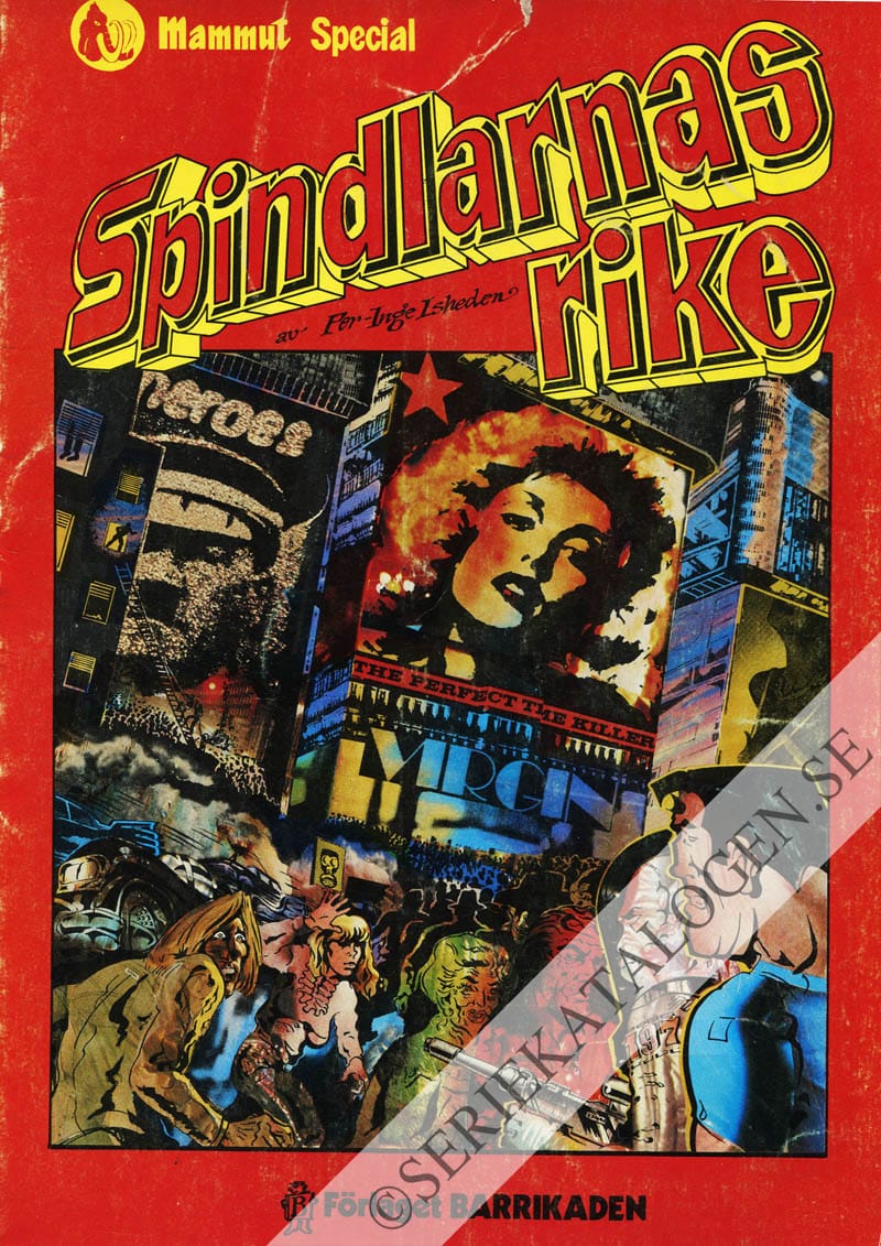 Framsida på Mammut Special Spindlarnas rike (1979)