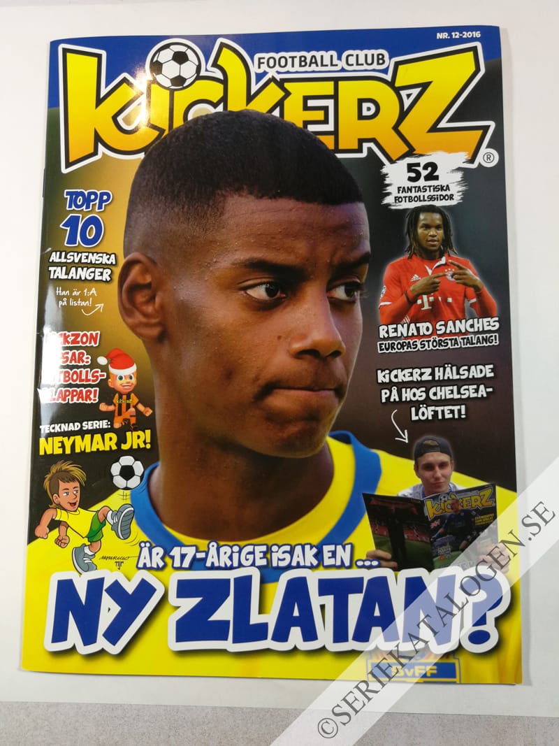 Framsida på Kickerz Football Club #12 (2016)