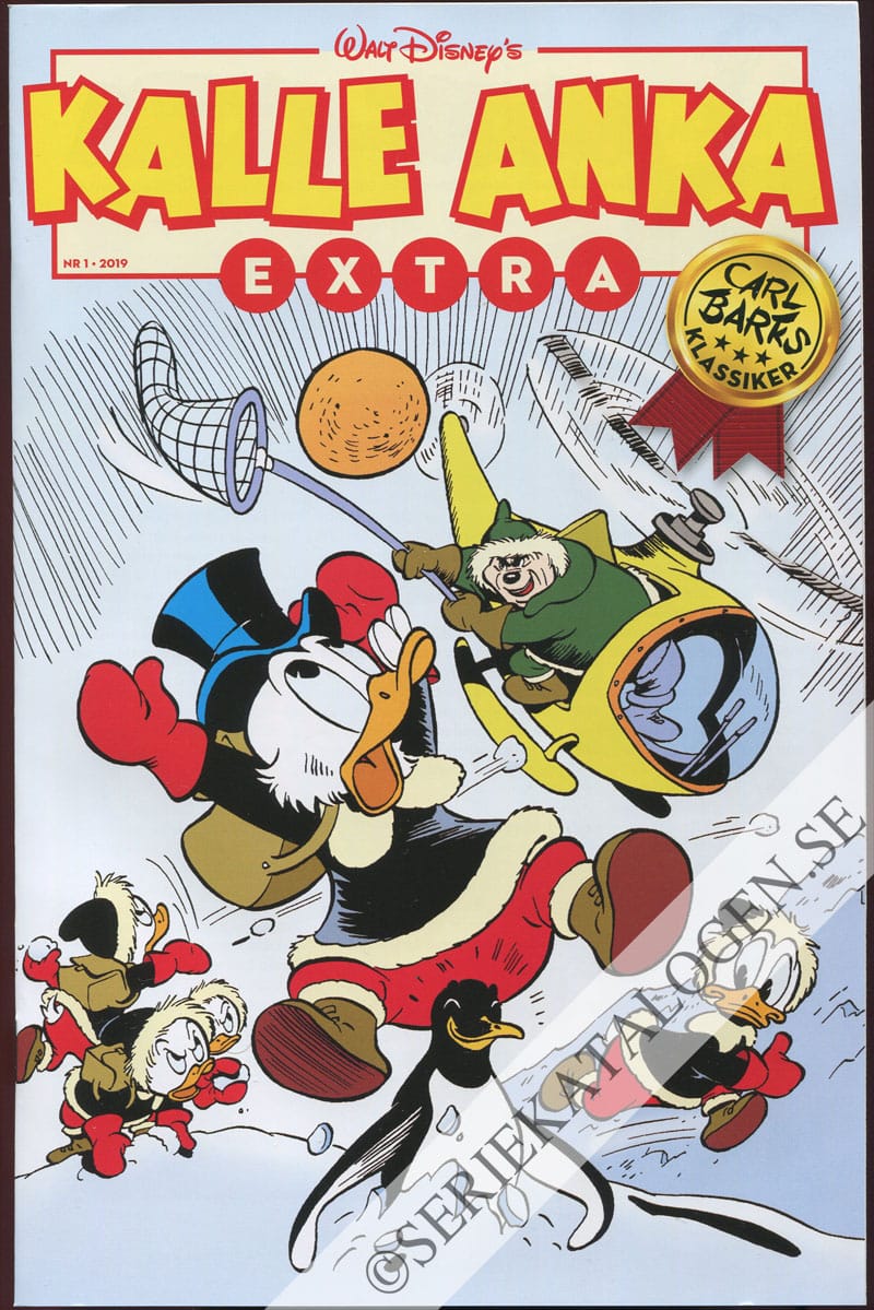 Framsida på Kalle Anka Extra #1 (2019)