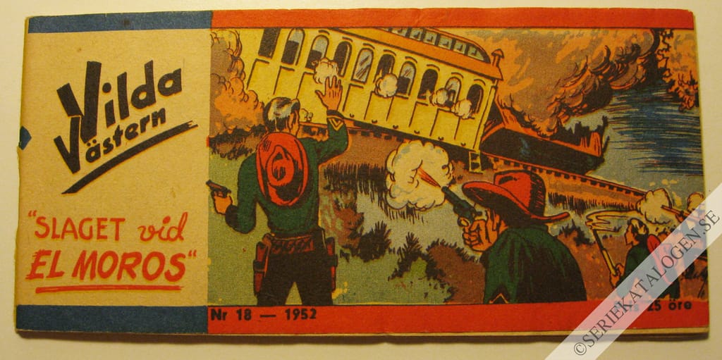 Framsida på Vilda Västern #18 (1952)