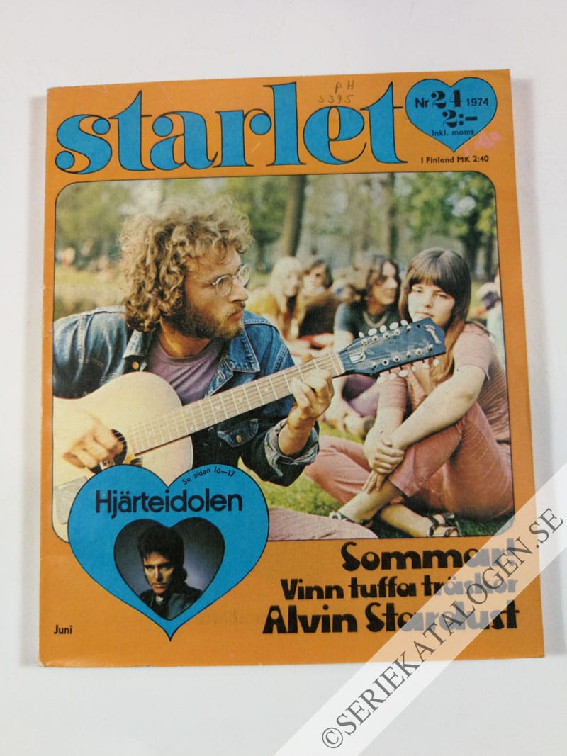 Framsida på Starlet #24 (1974)