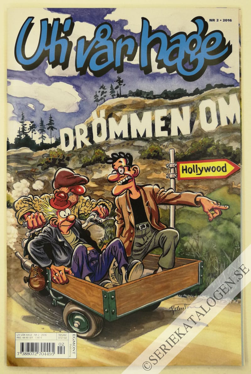 Framsida på Uti vår hage #2 - Drömmen om Hollywood (2016)