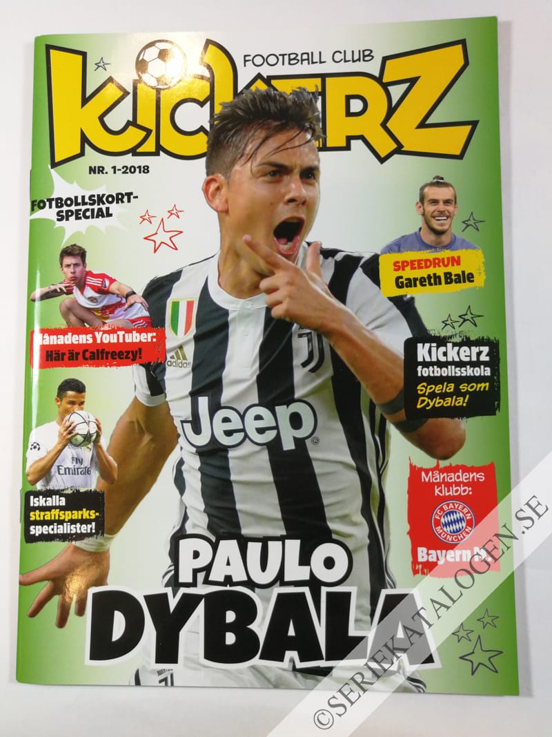 Framsida på Kickerz Football Club #1 (2018)