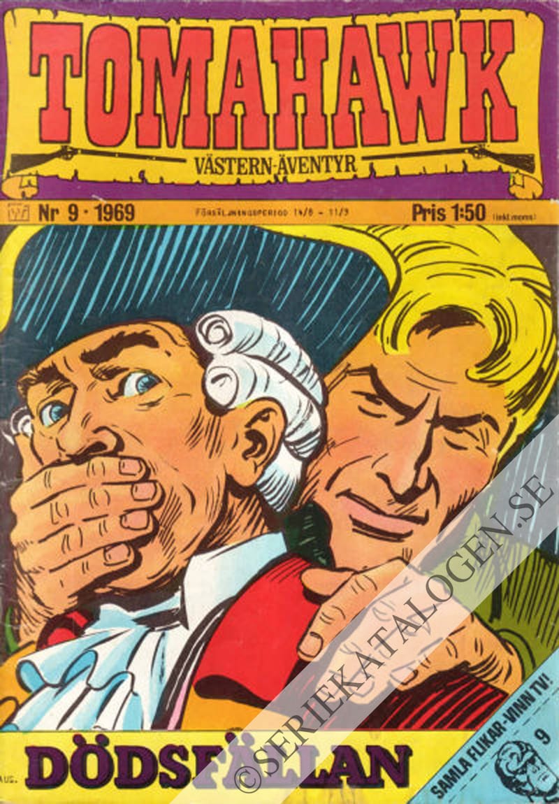 Framsida på Tomahawk #9 (1969)
