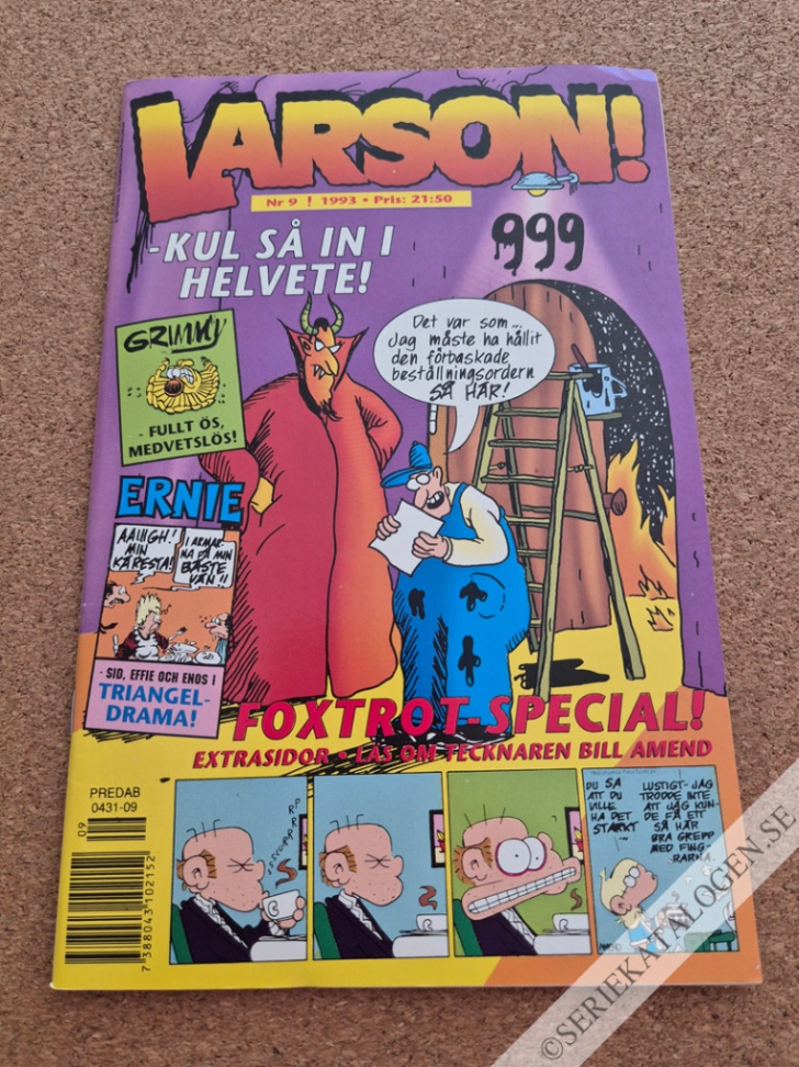 Framsida på Larson! #9 (1993)