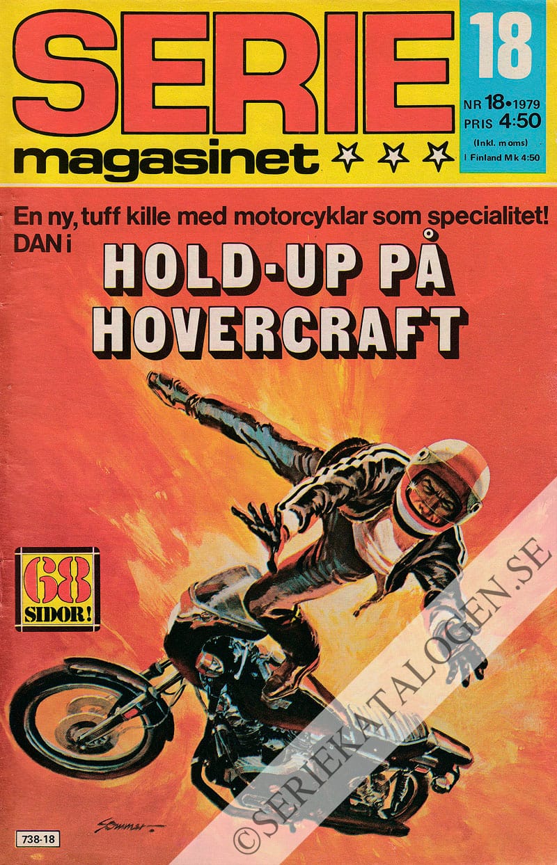 Framsida på Seriemagasinet #18 (1979)