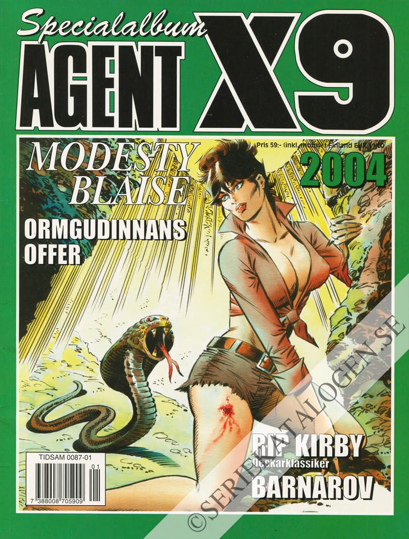 Framsida på Agent X9 specialalbum # (2004)