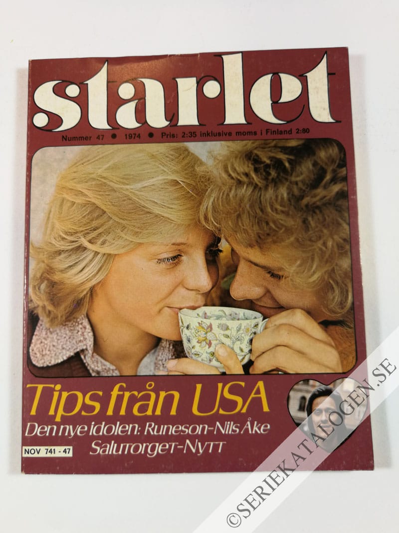 Framsida på Starlet #47 (1974)