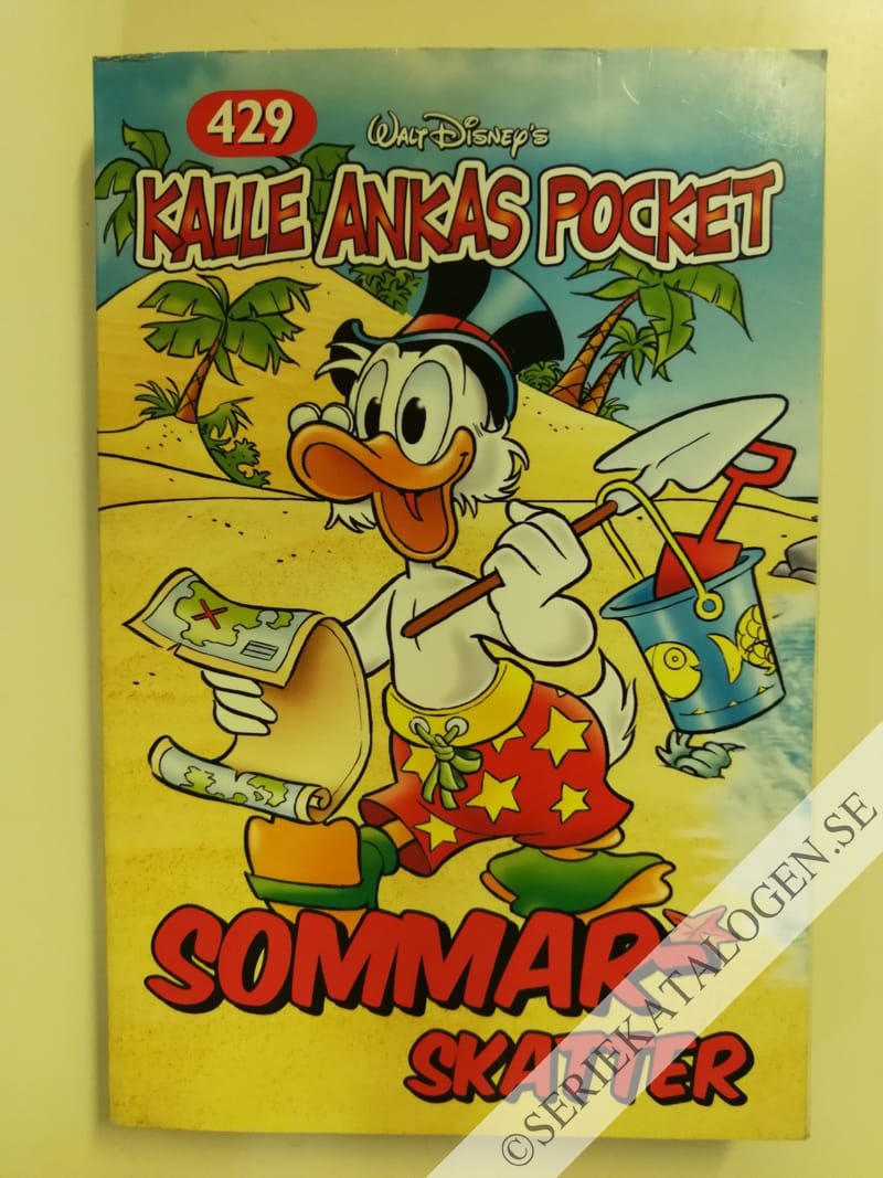 Framsida på Kalle Ankas pocket #429 - Sommarskatter (2014)