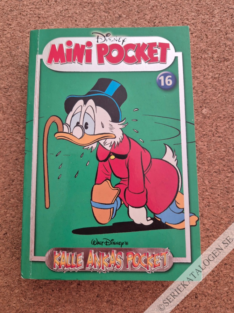 Framsida på Kalle Ankas Mini Pocket #16 (2007)