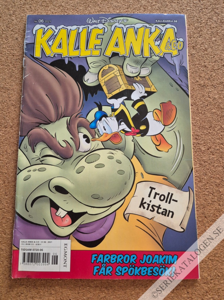 Framsida på Kalle Anka & C:o #6 (2021)