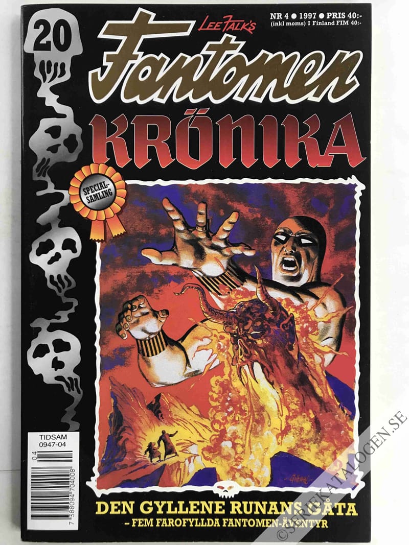 Framsida på Fantomen Krönika #4 (1997)
