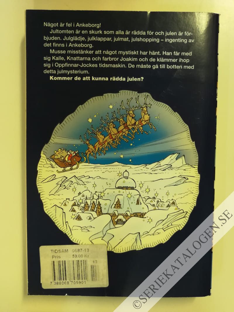 Baksida på Julbesök (2013)