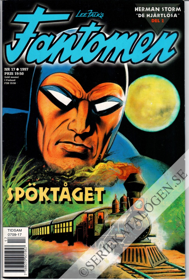 Framsida på Fantomen #17 (1997)