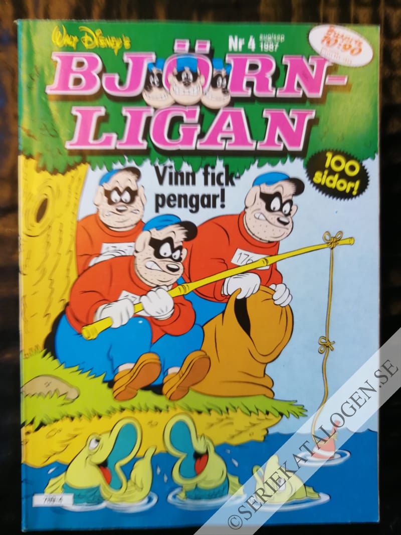 Framsida på Björnligan #4 (1987)
