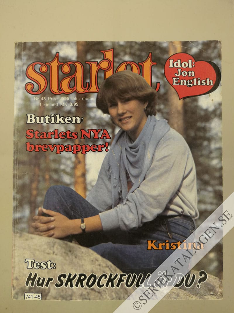 Framsida på Starlet #45 (1980)